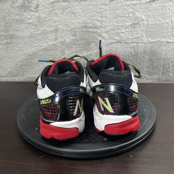 New Balance 1260v4 Mens Size 8.5D Silver Red Lace Up Athletic Comfort Sneakers - Picture 4 of 10